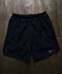 Черные мужские спортивные шорты с компрессионными шортами Nike Pro S