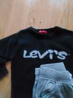 Sweterek cotton black styl Levi's r 4 l i 104/110