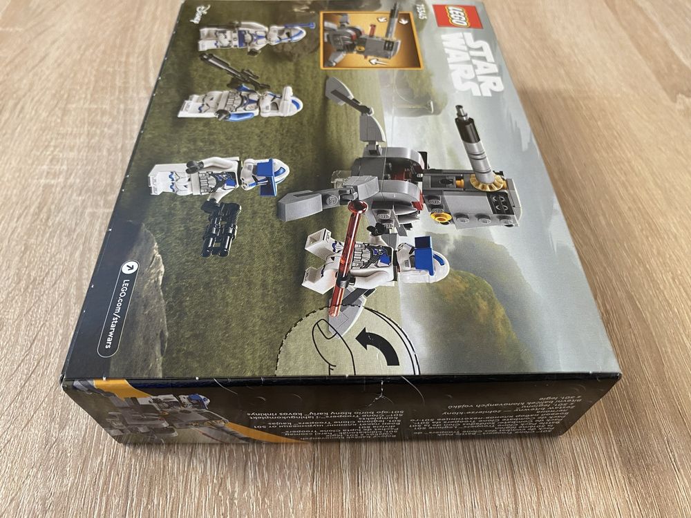 6x LEGO Star Wars 75345 Zestaw bitewny żołnierze-klony z 501 legionu