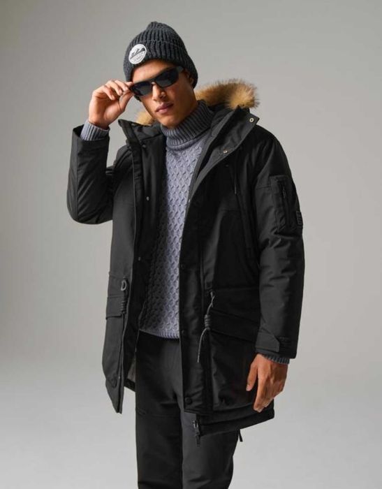 Стильная мужская парка на зиму Sinsay 3XL
