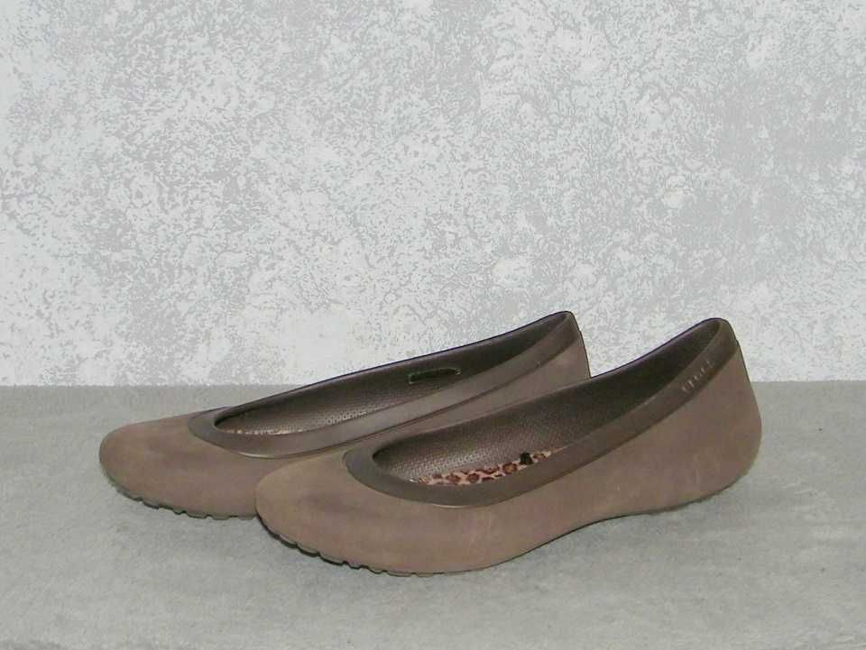 CROCS - Lekkie Balerinki - rozm 37 W 7 - IDEALNE !!!