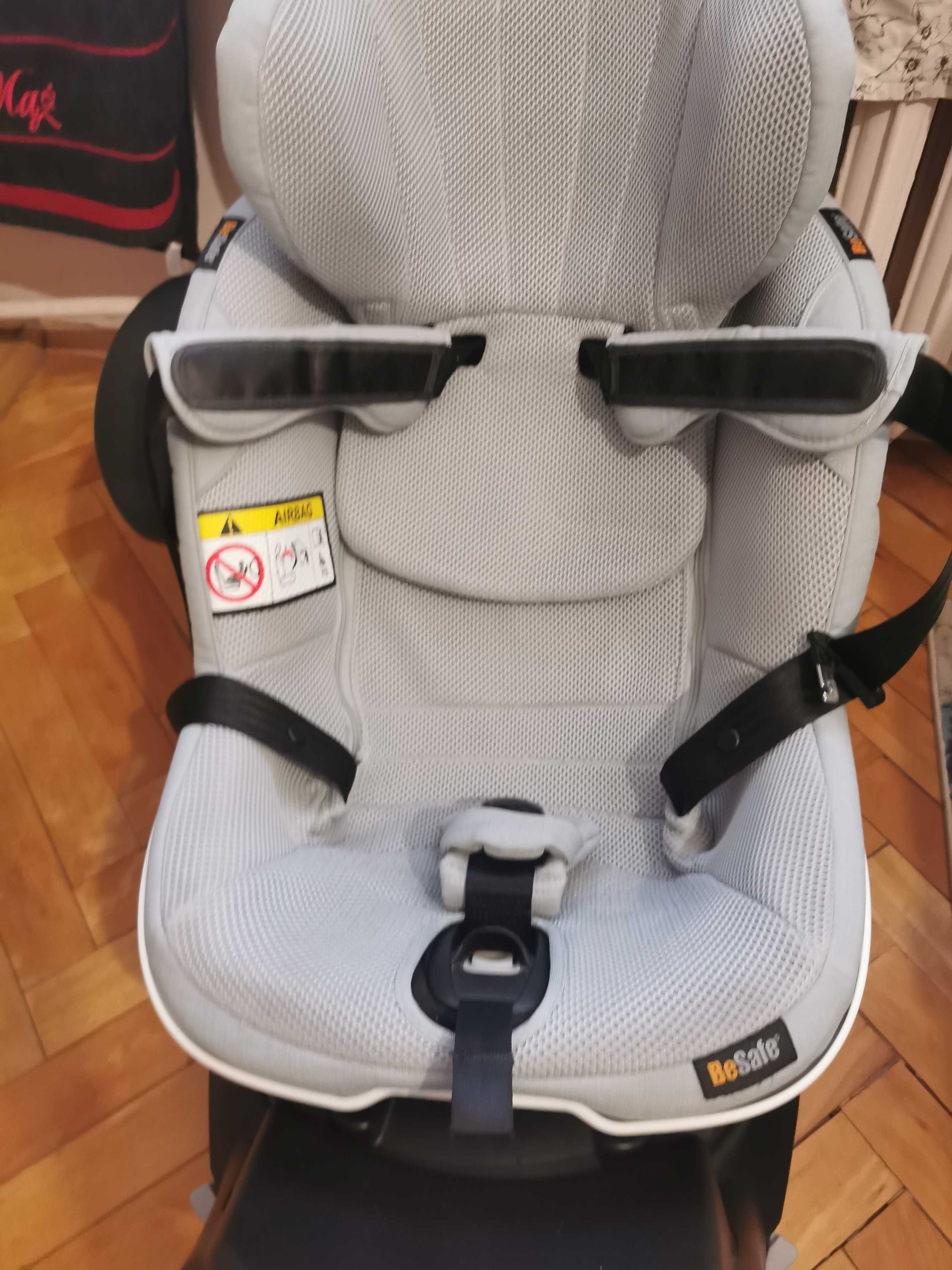 Fotelik BESAFE iZi TWIST B i-Size do 105cm tyłem do kierunku jazdy