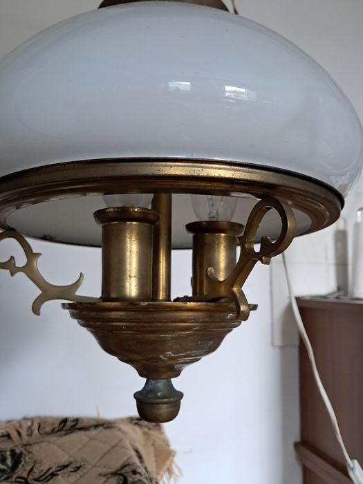 Stara lampa wisząca żyrandol