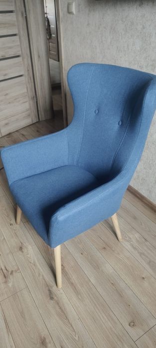 Fotel uszak stan bdb salon pokoj dziecięcy gabinet