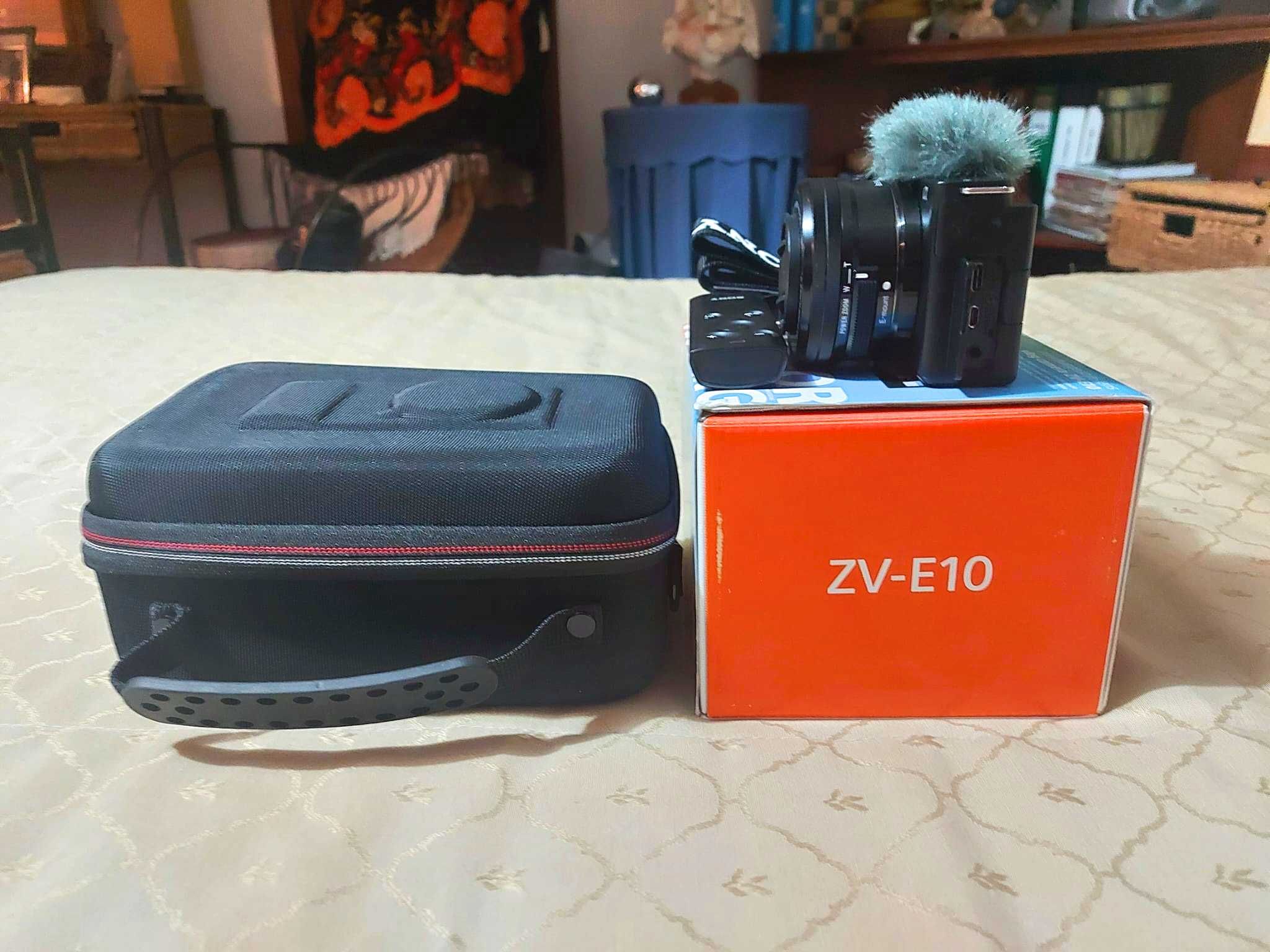 Sony ZV-E10 - Com Garantia - Só com uma utilização de poucos minutos.