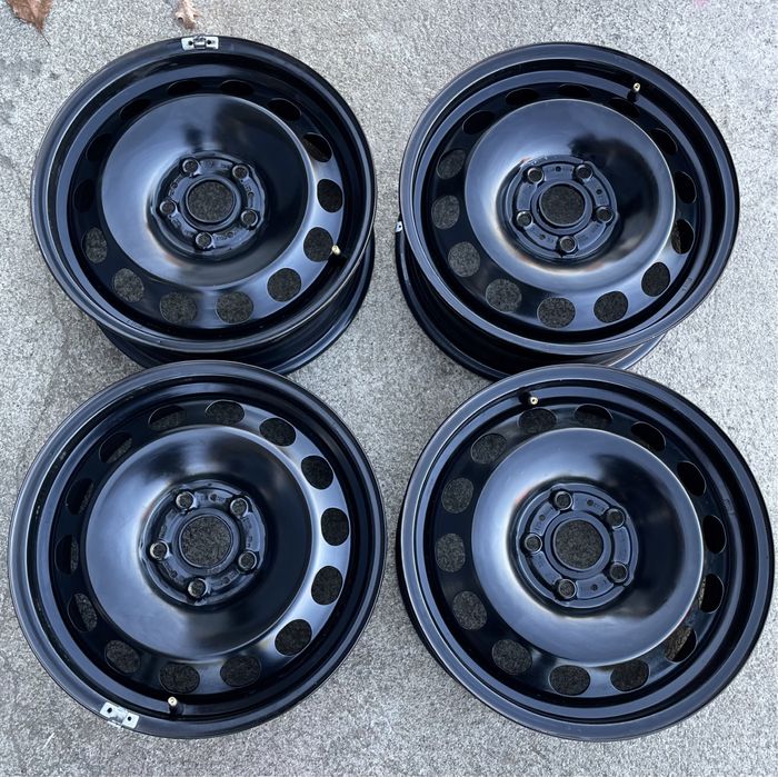 4x felgi stalowe 5x112 r16 et43 6J (VW, Skoda, Seat)