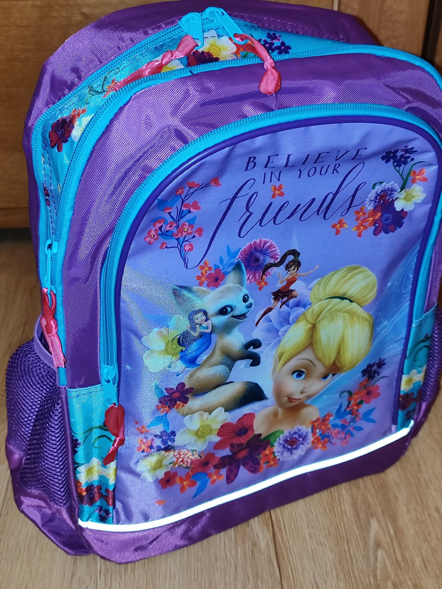 Nowy plecak szkolny PASO Disney Wróżki Dzwoneczek