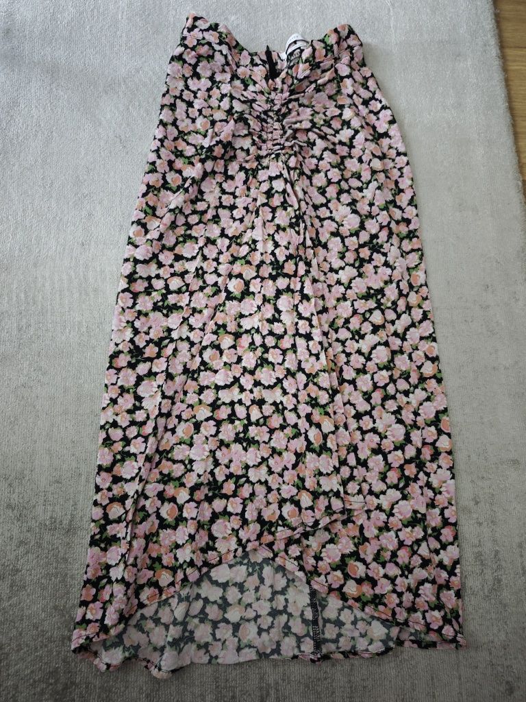 Spódnica w kwiaty Reserved, r.34, midi