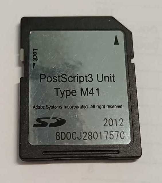 PostScript3 Unit Type M41