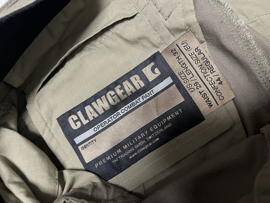 Бойові штани ClawGear