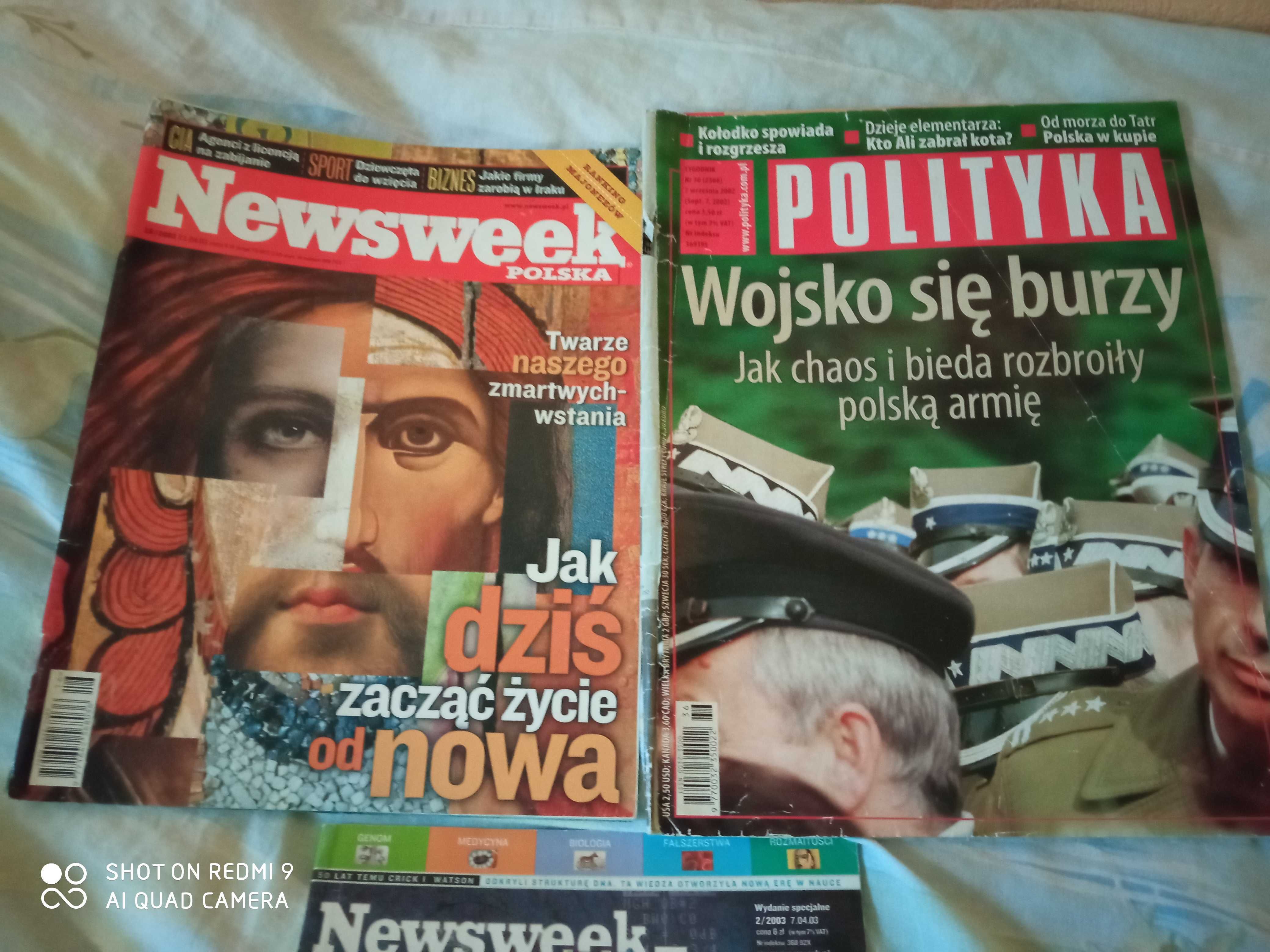 Czasopisma,Gazety Newsweek,Polityka,Forbes,Focus