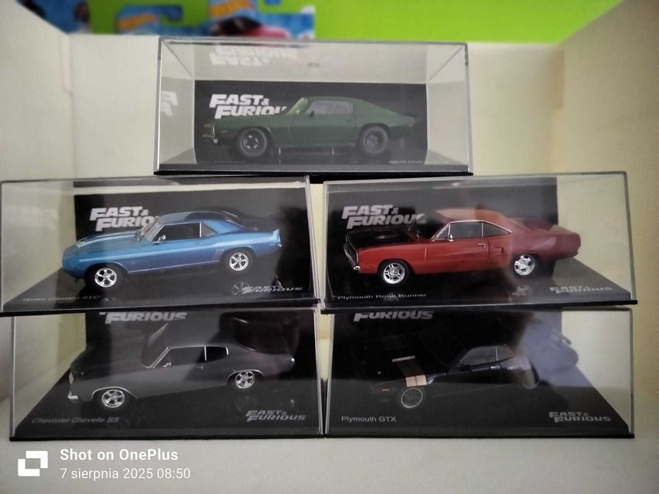 Fast & Furious DEAGOSTINI 17 sztuk