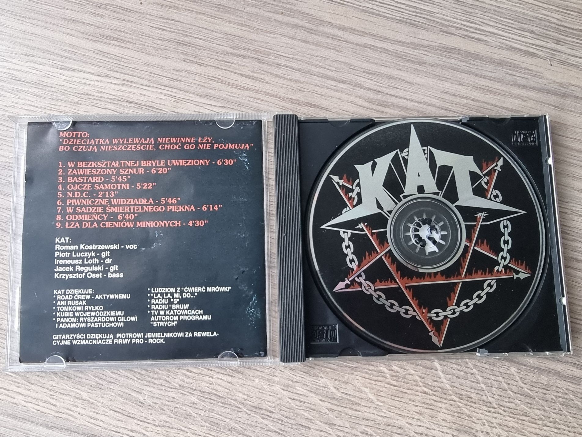 KAT - Bastard - płyta CD Silton 1992
