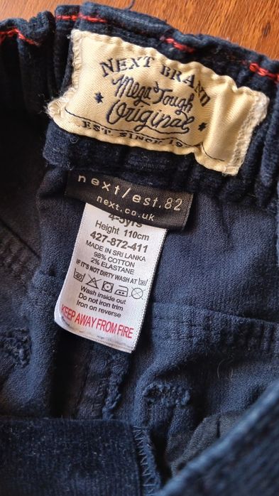 Вельветові штанці на хлопчика Next