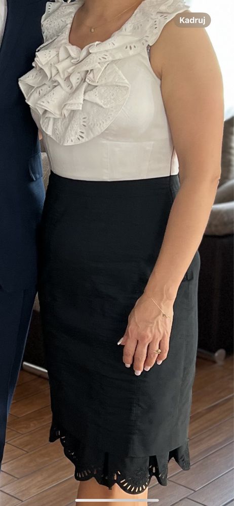 Elegancka sukienka Karen Millen rozm. 38. Wesele, komunia, sylwester