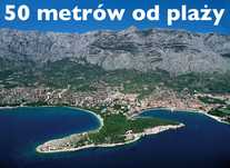 Makarska Apartamenty Chorwacja nad samym morzem