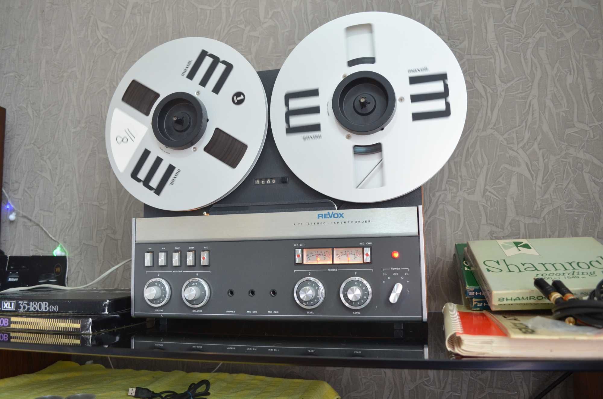 Катушечний магнитофон ReVox A77 MK IV