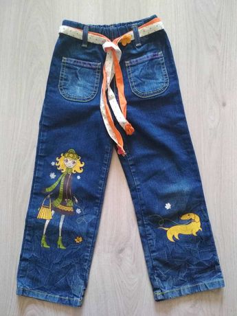 джинси для дівчинки 3-4 х років