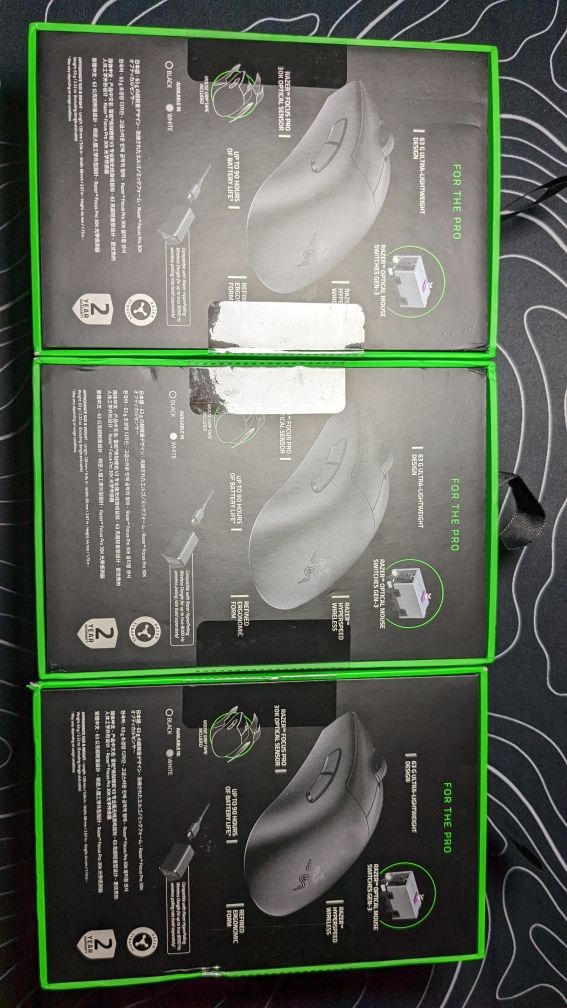 Оригінал RAZER DeathAdder V3 PRO Wireless black
