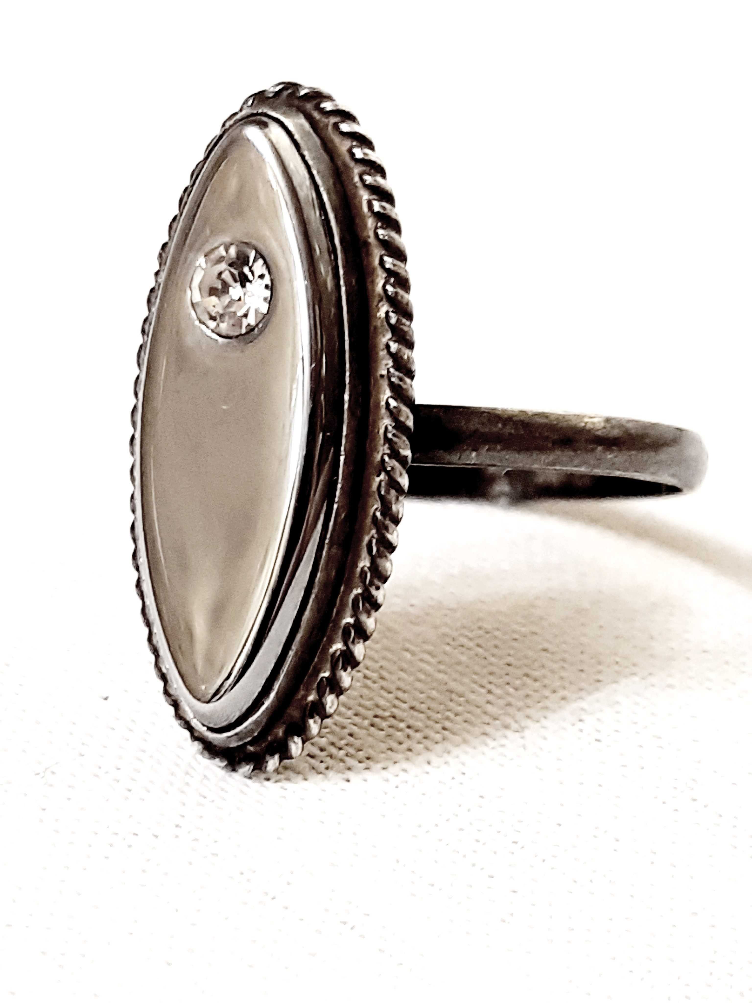 Кольцо ссср 925 пр, женский перстень в форме маркиз