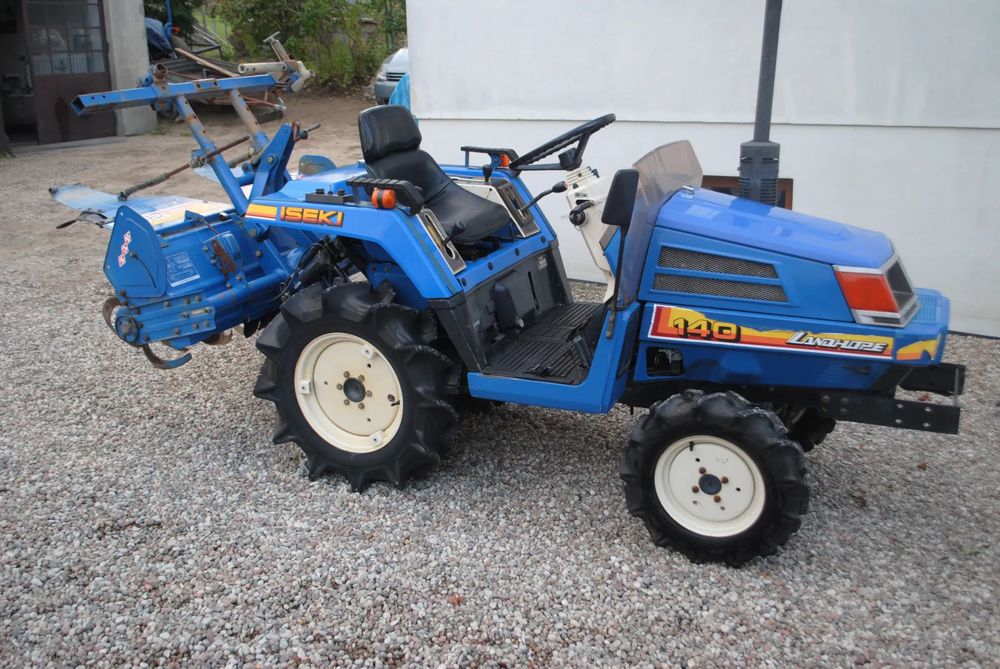 Iseki TU140F  Z glebogryzarką Iseki RA1200, Mało motogodzin!