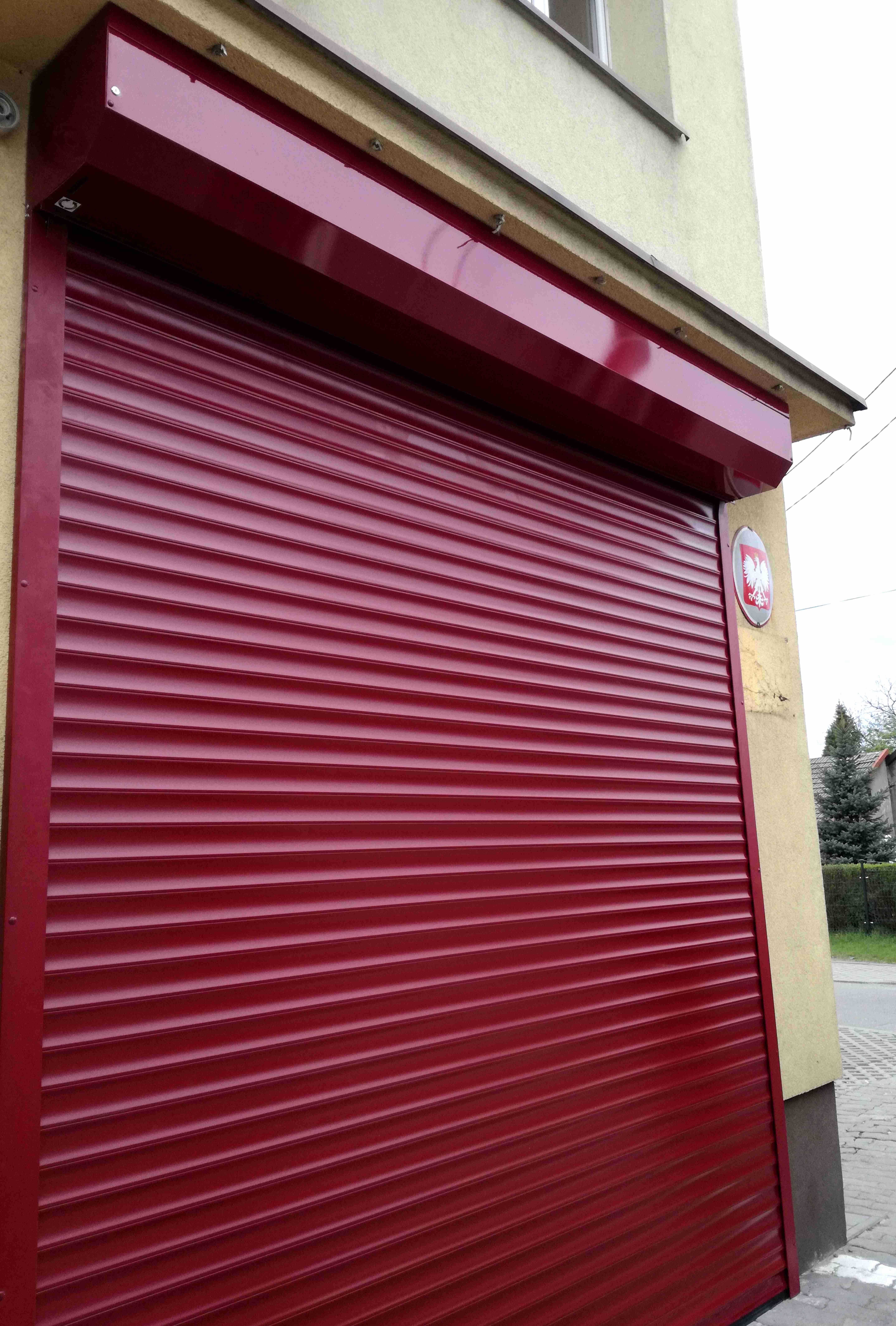 Brama rolowana garażowa ocieplana 2500x2500