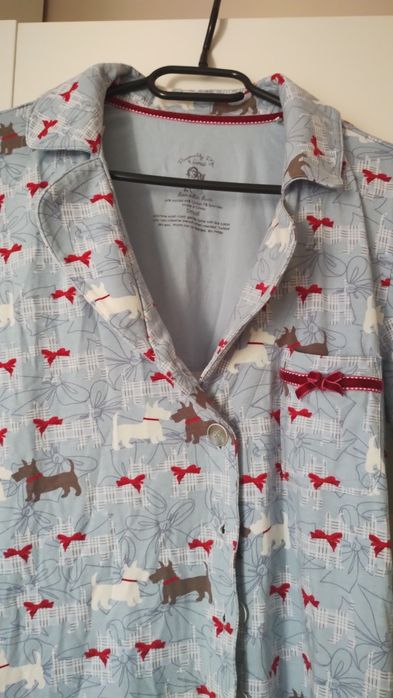 Koszula piżama nocna piękna pieski tkmaxx amerykańska elegancka