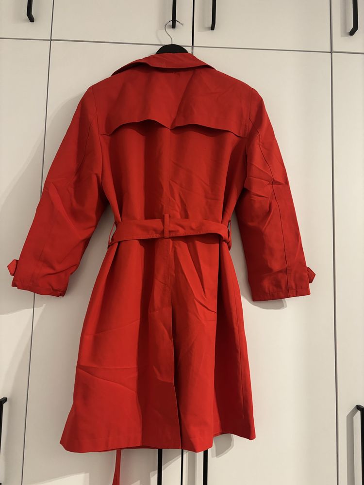 Czerowny trencz Marks&Spencer