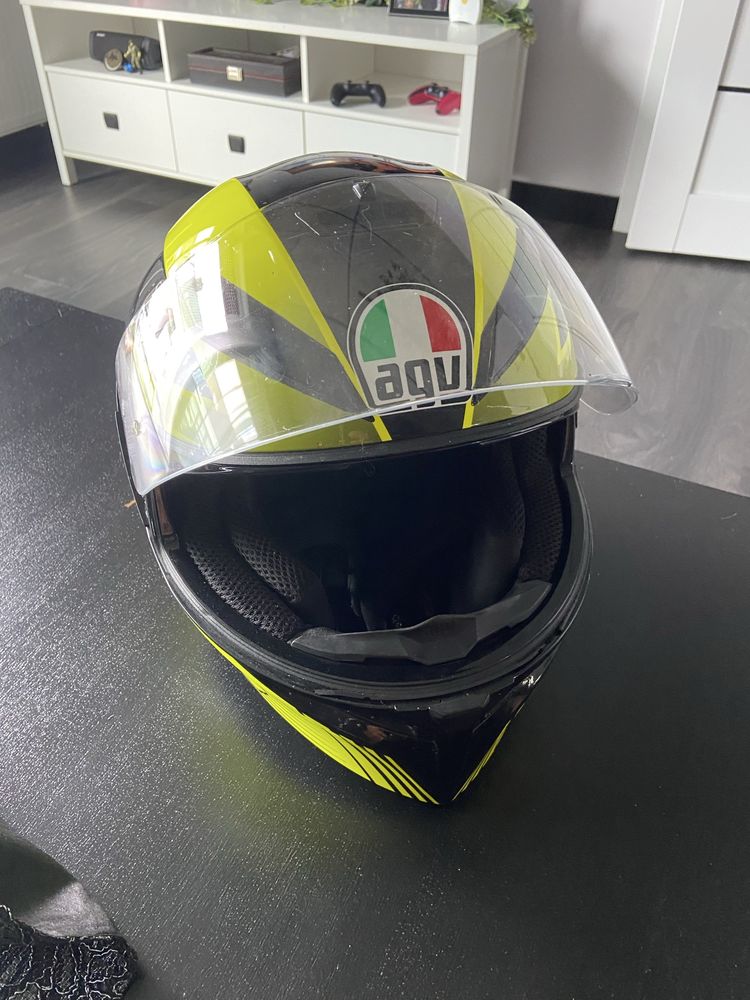 Kask motocyklowy AGV K3 SV + intercom CARDO