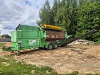 Beyer TSM 5500 Przesiewacz Bębnowy Sortownik Mobilny Elektryczny + Agregat Prądotwórczy