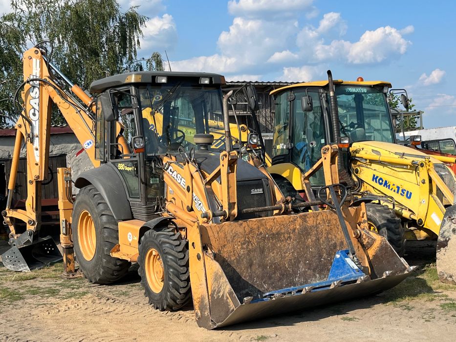 Usługi Koparką-ładowarką