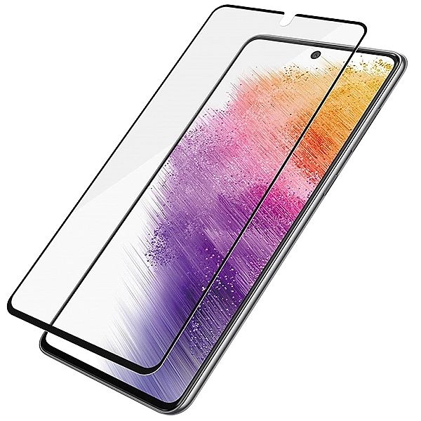 Szkło hartowane PanzerGlass E2E Regular na Samsung Galaxy A73 - z czar