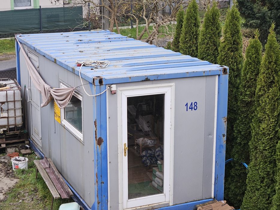 Kontener biurowy budowlany socjalny pakamera