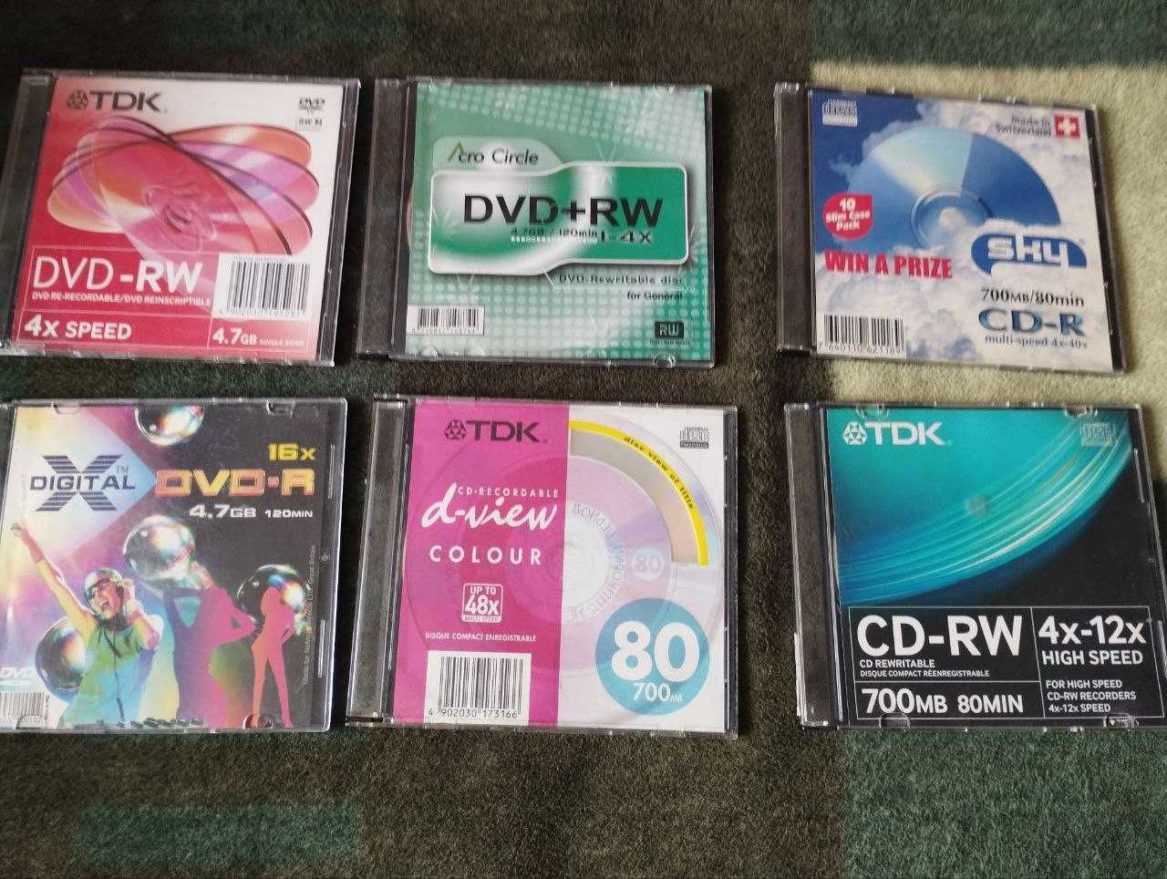 Многоразовые записывающие Диски DVD-RW(CD-RW)