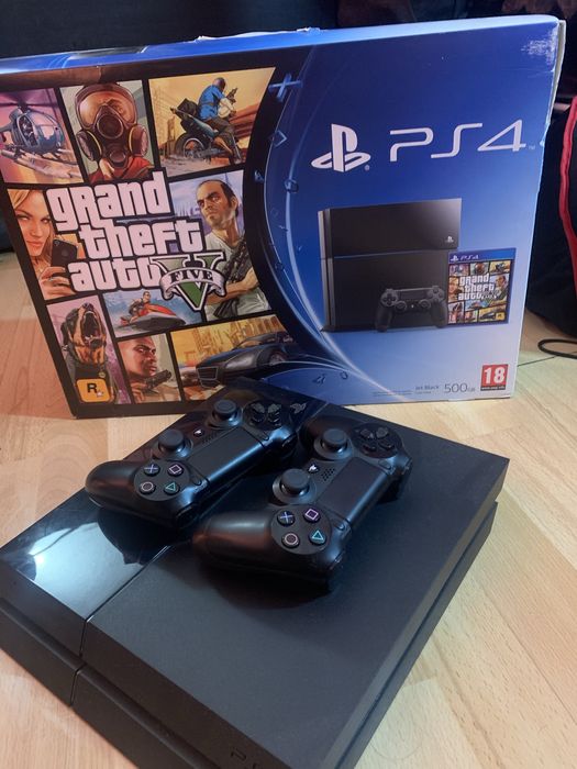 PS4 500GB + 2 Comandos Excelente Estado