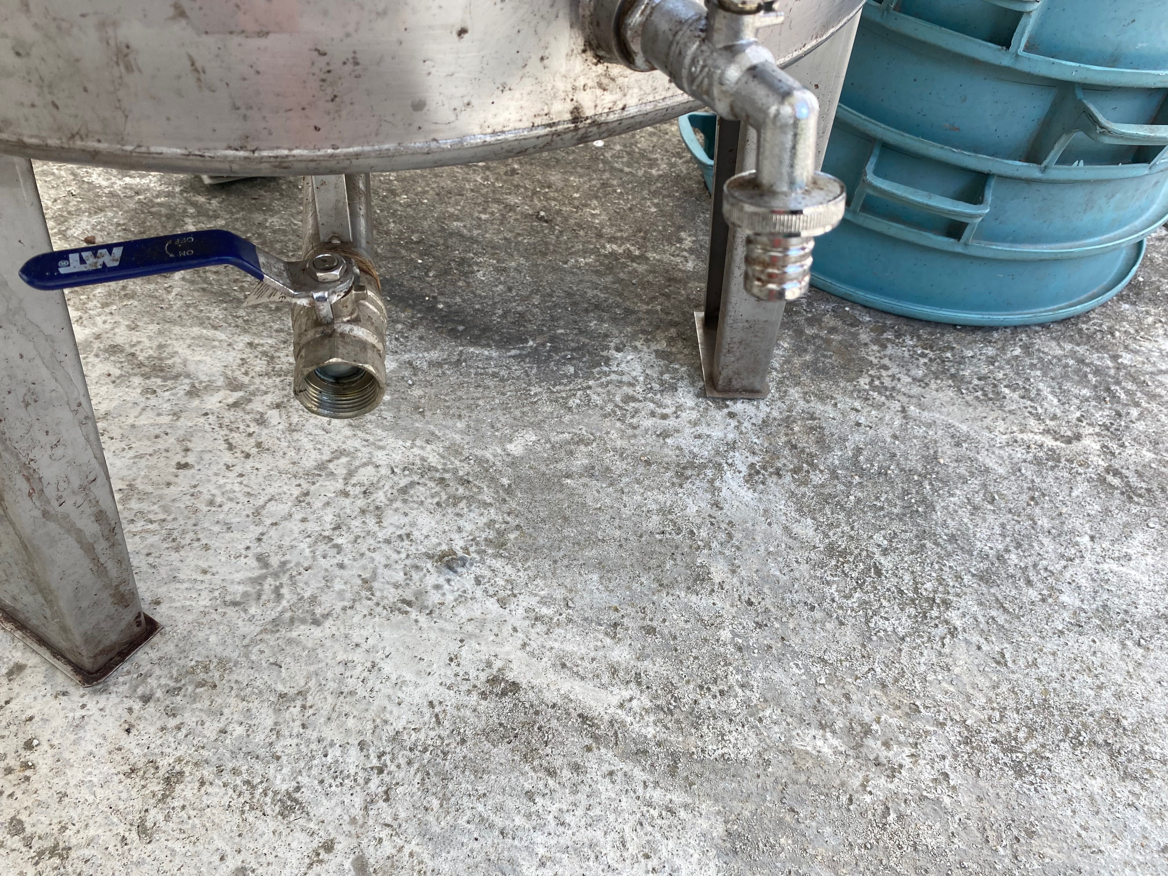 Cuba inox 300 litros