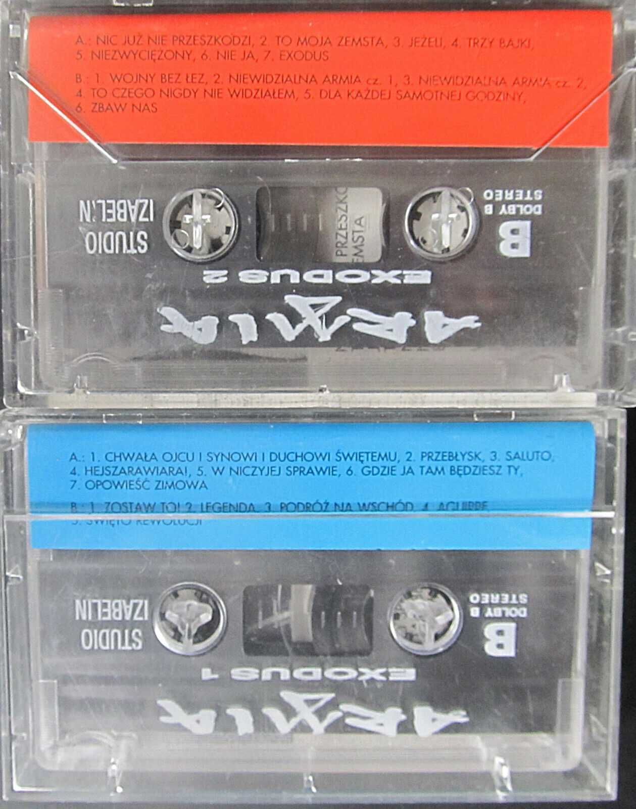 Armia Exodus cz 1 , 2 kasety magnetofonowe