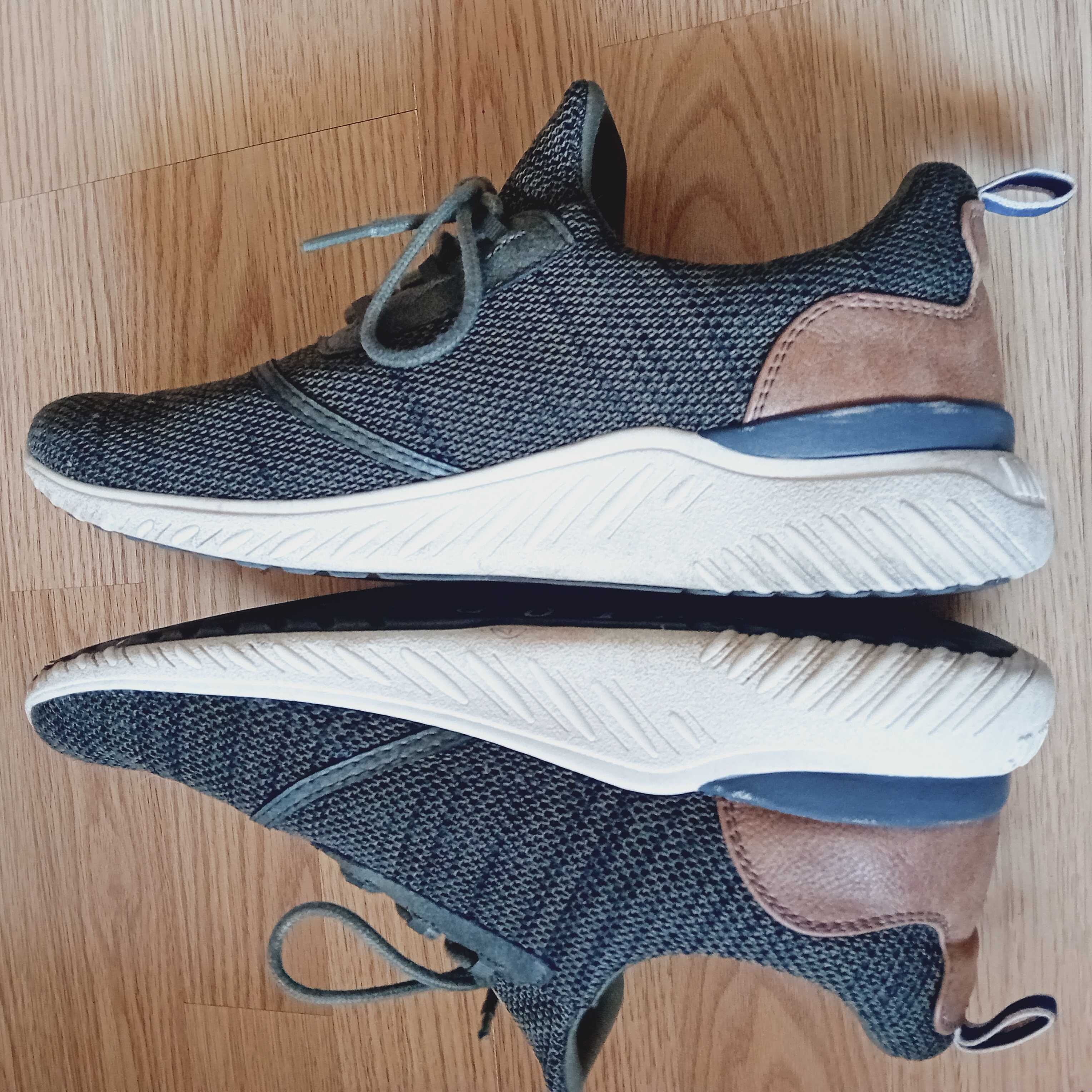 Buty męskie mustang 41 khaki