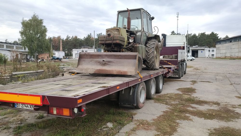 Трал. Низькорамна платформа