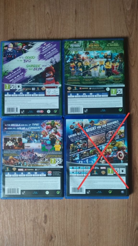Zestaw gier LEGO na PS4