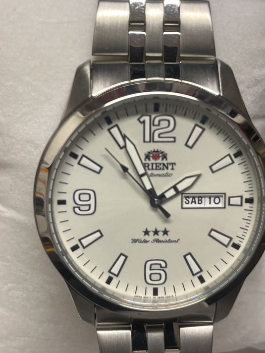 Orient classico automatico com caixa e papeis