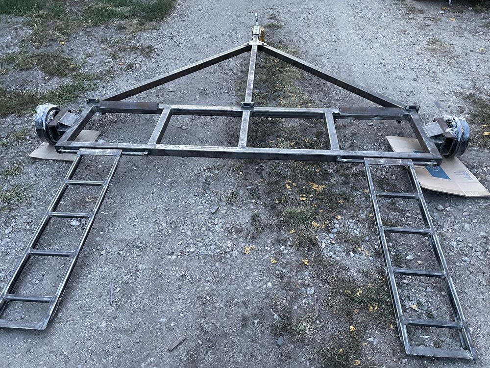 Прицеп лафет-подкат разборной. Лафета. Підкат. Жорстка сцепка. Євакуат