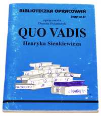 Biblioteczka opracowań Zeszyt nr27 Quo vadis Henryka Sienkiewicza