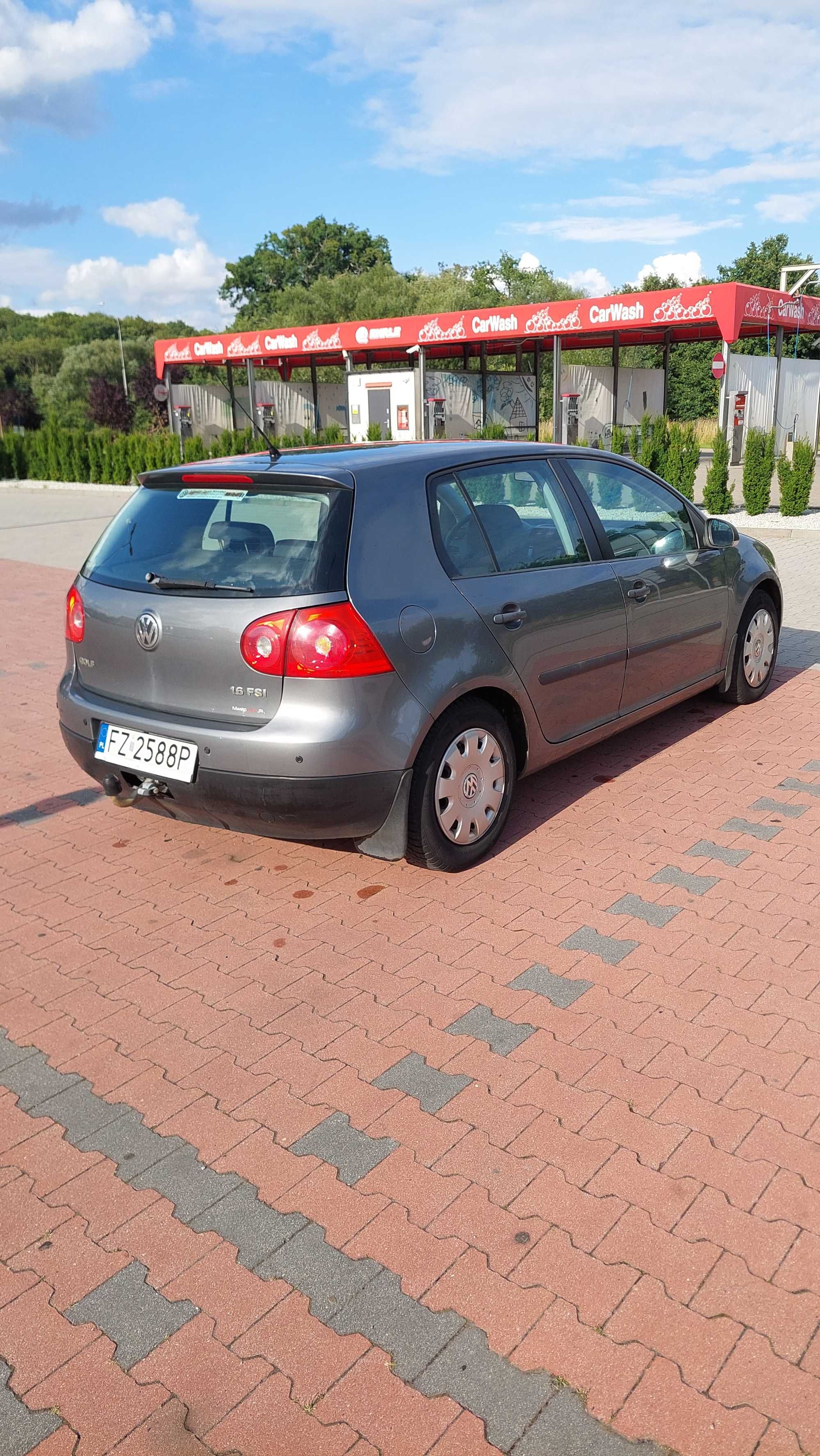 Volkswagen VW Golf 5 1.6 FSI 2006r 115km 6-biegowy