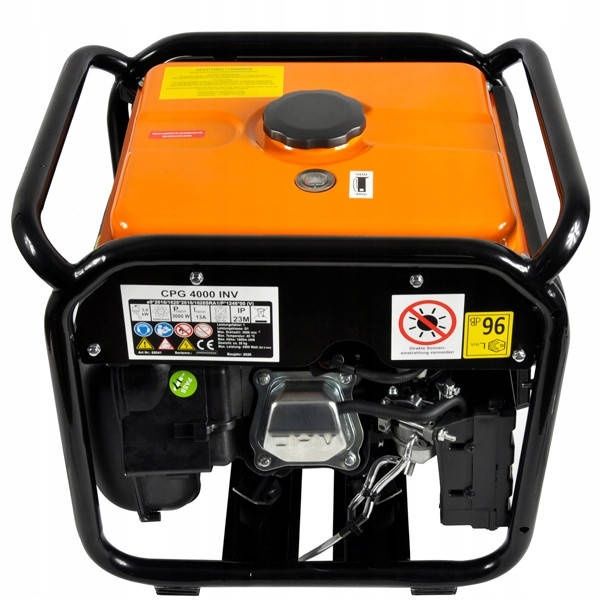 Генератор бензиновый Cross Tools CPG 4000 INV 3,6 кВт, 2x 230V, 1x 12V