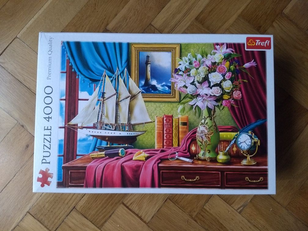 Puzzle 4000 puzzle biurko odkrywców, puzzle trefl 4000 puzzle 3000