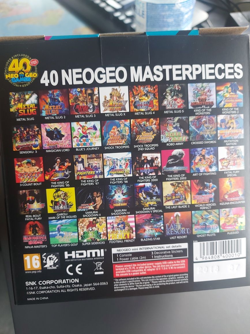 Neo Geo - SNK Mini International Edition