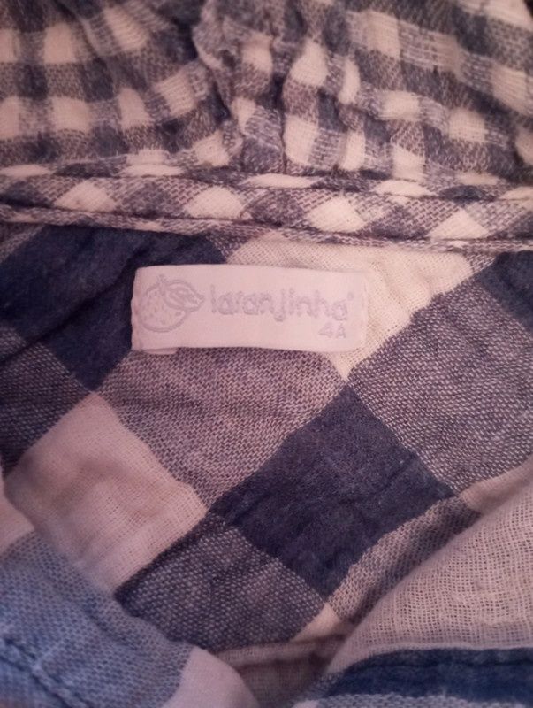 Camisola Hoodie Laranjinha Tamanho 4 Anos