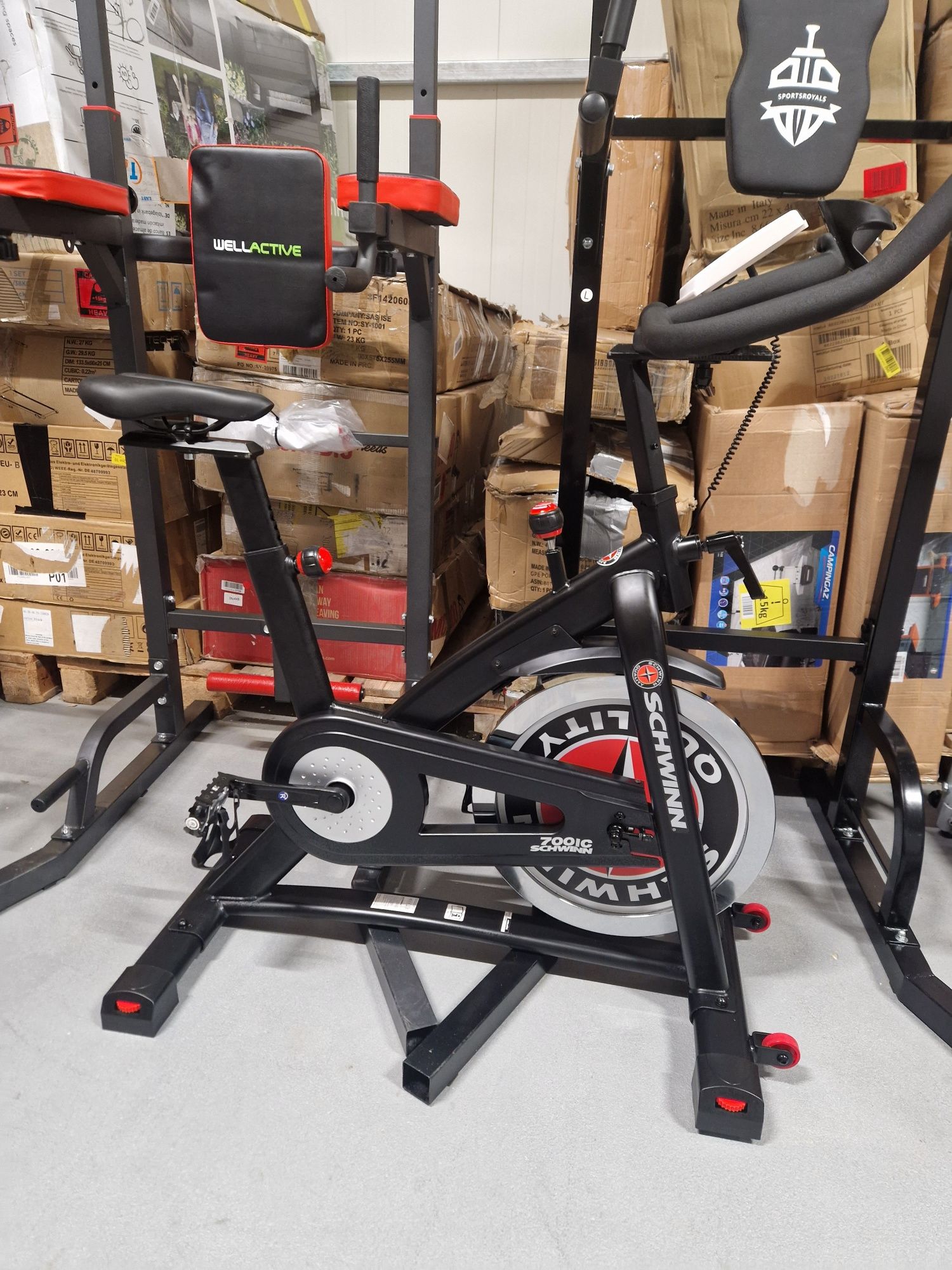 Schwinn IC7 rower spinningowy