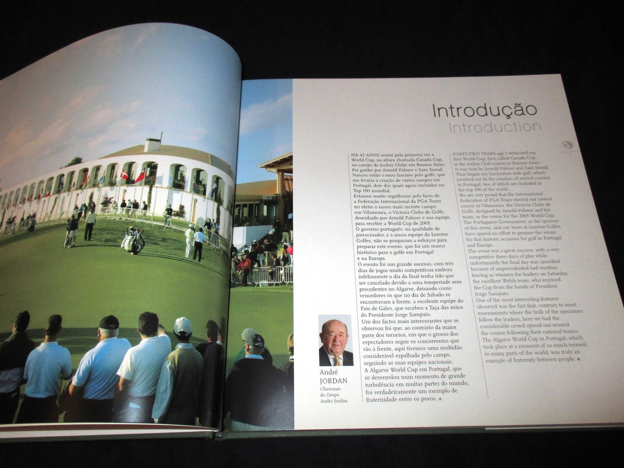 Livro Algarve World Cup Portugal 2005 Golf Vilamoura